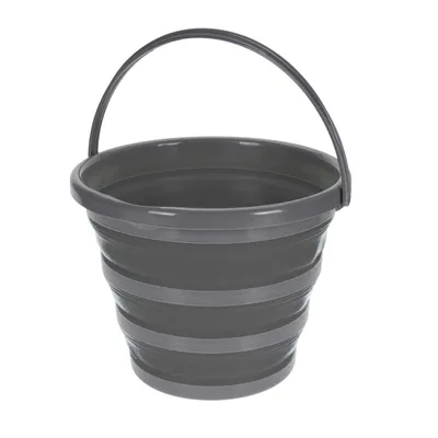 Produktbild von Faltbarer Wasser Eimer 5 Liter Falteimer Campingeimer Silikon Putzeimer Wassereimer Silikoneimer