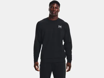 Immagine prodotto di UNDER ARMOUR Essential Felpa in pile Herren 001 - nero/bianco XL