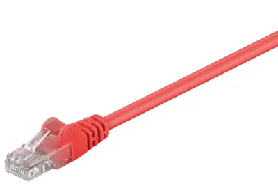 Produktbild von Goobay CAT 5e Patchkabel, U/UTP, Rot