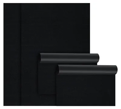 Produktbild von Grillmatte für Gasgrill, 4er-Set, 40 × 33 cm und 40 × 60 cm, antihaftbeschichtet, wiederverwendbare Backmatte, BPA-/PFOA-frei, Teflon-Backmatte für Backofen und Grill