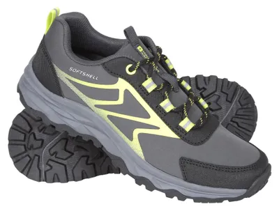 Produktbild von Mountain Warehouse - Kinder Wanderschuhe, Softshell MW567 (34 EU) (Grün)