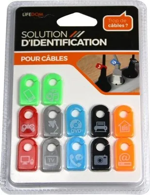 Produktbild von Set mit 12 INOTECH-Kabelmarkierern