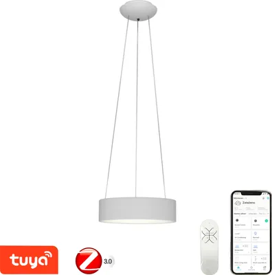 Obrázek produktu pro Immax NEO AGUJERO Smart závěsné svítidlo 45cm 30W bílé Zigbee 3.0