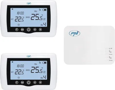 Obrázok produktu pre Bezdrôtový termostat s 2-zónovým ovládaním, WiFi a aplikáciou
