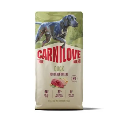 Produktbild von CARNILOVE True Fresh Dog - Duck for Adult Large Breeds - Trockenfutter für Hunde - 12kg