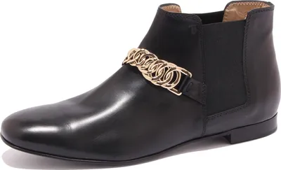 Produktbild von 96550 tronchetto TOD'S CUOIO CATENA stivale donna Stiefel Schuhe wome