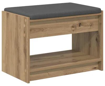 Produktbild von vidaXL Flurbank Artisan-Eiche 63 x 38 x 45 cm