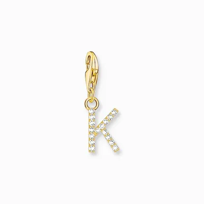 Image de Thomas Sabo - 1974-414-14 - Charm - Dames - argent 925 plaqué or jaune - lettre K