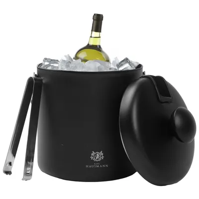 Zdjęcie produktu dla WIADERKO DO LODU SZCZYPCE Pojemnik Na Lód 1,3 L Cooler Termiczny Z Pokrywką