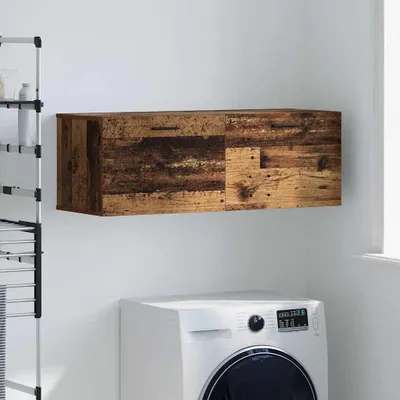 Produktbild von Möbel Wandschrank Altholz 100 x 36.5 x 35 cm Holzwerkstoff - Kommoden 879570