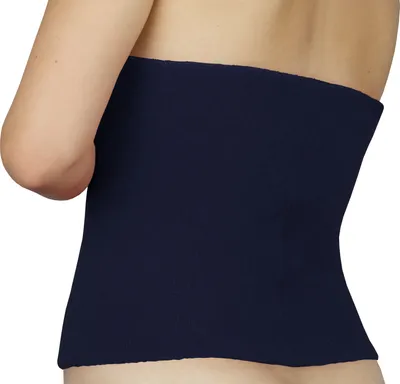 Produktbild von wobera Angora Nierenwärmer oder Leibwärmer für Damen und Herren, kräftige Ausführung, (Gr. M, Farbe: dunkelblau)