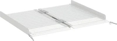 Zdjęcie produktu dla vidaXL Rampa dla wózków inwalidzkich 270 kg Srebrna 62 x 73 x 5 cm Aluminium