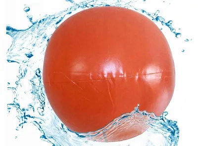 Zdjęcie produktu dla Piłka Plażowa Na Basen Plażę Dmuchana 40 cm Brązowa