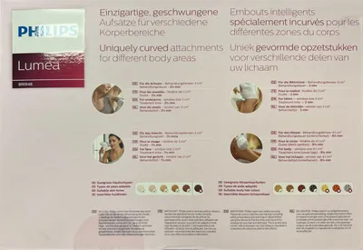 Produktbild von Philips BRI948/00 Lumea Prestige IPL Haarentfernungsgerät mit 4 Aufsätzen