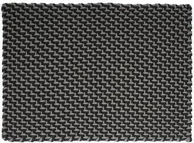 Produktbild von Pad In/ Outdoor Matte POOL Grau Schwarz 72x132 Fussmatte Badezimmermatte Teppich