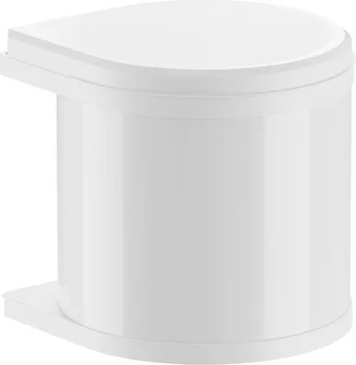 Image de Collecteur de déchets Hailo 3512001 MO Swing w Mono 12 litres blanc