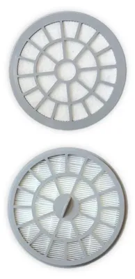 Produktbild von Polti HEPA-Filter-Set für Forzaspira MC330 Staubsauger, Eimer, Lufteinlass und Auslass