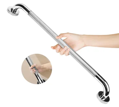 Zdjęcie produktu dla Uchwyt do łazienki, stal nierdzewna 304, antypoślizgowy, 60 cm