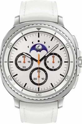 Produktbild von Samsung Galaxy Watch 8 Classic 3,3 cm (1.3") AMOLED 46 mm Digital 438 x 438 Pixel Touchscreen Silber WLAN GPS