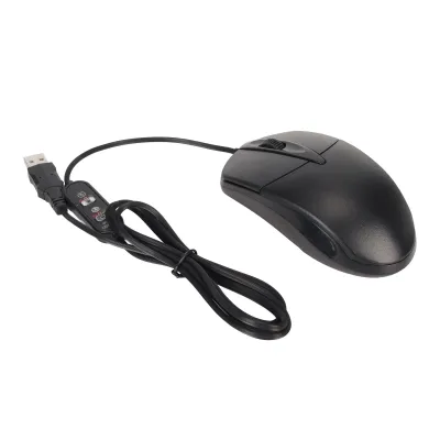 Obrázok produktu pre Vyhrievaná myš, nastaviteľná teplota, časovanie 1600 DPI, USB zástrčka s vyhrievaním tlačidiel pre kancelárske notebooky