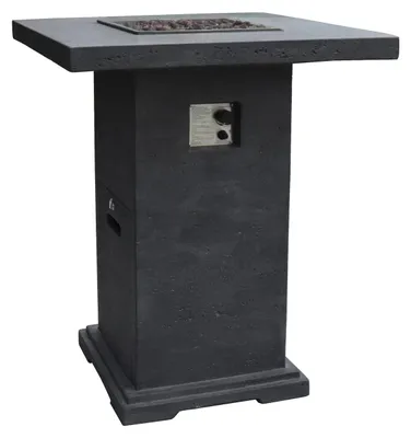 Productafbeelding van Gasvuurtabel Montreal, 92 x 92 x 110 cm. Vuurplaats, bartafel