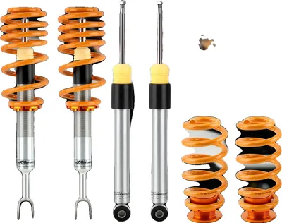 Obrázek produktu pro Odpružení Coilover, nastavitelná světlá výška, délka 62 cm, šířka 31 cm, výška 31 cm, hmotnost 24 kg