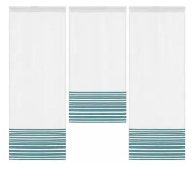 Produktbild von Design Mini Flächenvorhang Set petrol 4027-04