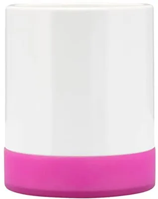Produktbild von Silikon-Toiletborstel-Halter mit Lotus-Effekt (rosa)