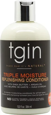 Produktbild von TGIN Triple Moisturize Replenishing Conditioner with Shea Butter + Argan Oil 384ml