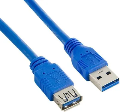 Imagen del producto de Akyga AK-USB-10, 1,8 m, USB A a USB A, USB 3.2 Gen 1 (3.1 Gen 1), azul
