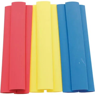 Obrázok produktu pre Sada zmršťovacích bužírok L=125 mm, zmršťovanie 12,5-6,4 mm 2:1 9 ks