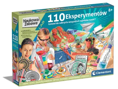 Immagine prodotto di Clementoni Scientific fun 110 Esperimenti 50720
