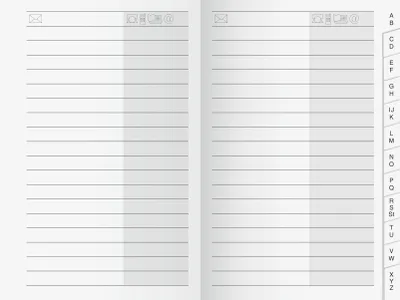Productafbeelding van BRUNNEN 1070013: Adresregister, zakformaat, kalender. Formaat: 6,5 x 10,1 cm