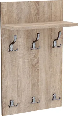 Obrázek produktu pro AKKE Sonoma šatní panel MIDI - CHROM háčky ŠxV: 50x90 cm
