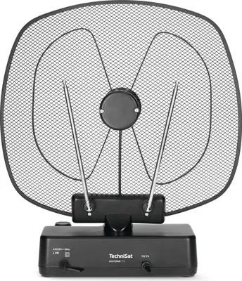 Obrázek produktu pro TechniSat DigiTenne TT2, Vnitřní, Černá, 5 dB, DVB-T, DVB-T2, IEC, 75 ohm