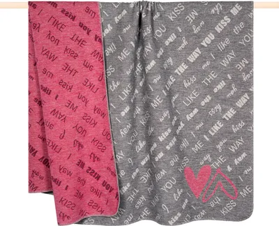 PAD Wohndecke HEART 150 x 200 cm grau FR