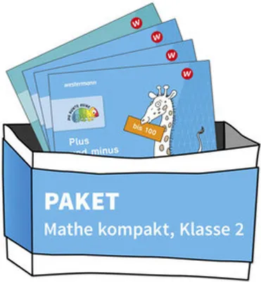 Immagine prodotto di DIE BUNTE REIHE - Mathematik. Paket Mathe kompakt Klasse 2