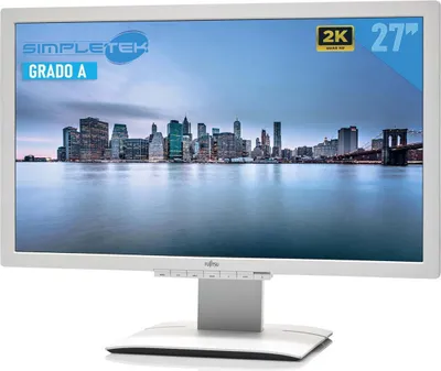 Immagine prodotto di Fujitsu P27t-6p Ips 27" 2k 16:10 Vga Displayport + 2 Hdmi Dvi + Usb Monitor Lcd