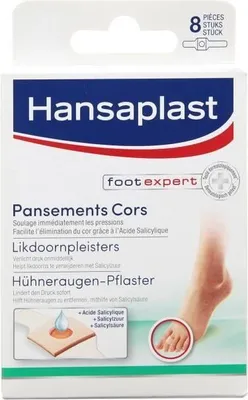 Produktbild von Hansaplast Hühneraugen-Pflaster 8 Stück - B01HQ4BW7C | Packung (8 Stück)