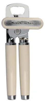 Produktbild von KitchenAid Dosenöffner, Flaschen- und Dosenöffner aus Edelstahl – Almond Creme