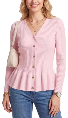 Immagine prodotto di Cardigan da donna a collo a V con maniche lunghe
