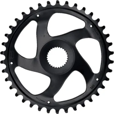 Produktbild von KMC E-Bike Kettenblatt 40 Zähne 11/128" Direct Mount CrMo Schwarz - Bosch Gen...