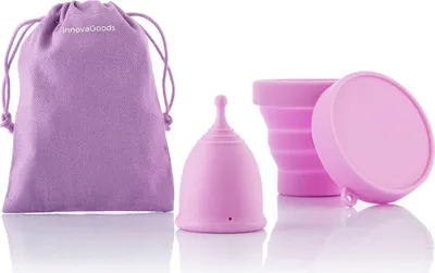 Produktbild von Menstruationstasse mit Zubehör Kuppy InnovaGoods