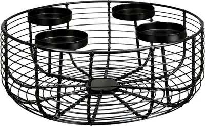 Produktbild von Gilde Adventsleuchter "Basket" 69743