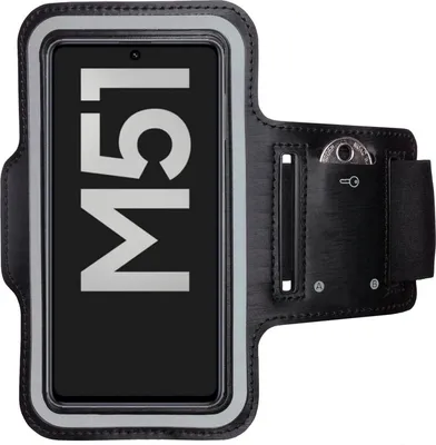 Immagine prodotto di Fascia da braccio per Samsung Galaxy M51 custodia per telefono cellulare fitness jogging corsa custodia per telefono cellulare