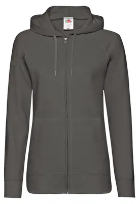 Produktbild von Damen-Kapuzenjacke - FOL HOODED JACKET/W - graphit - Größe XS