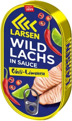 Produktbild von LARSEN Pazifischer Wildlachs Chili-Limone 200g