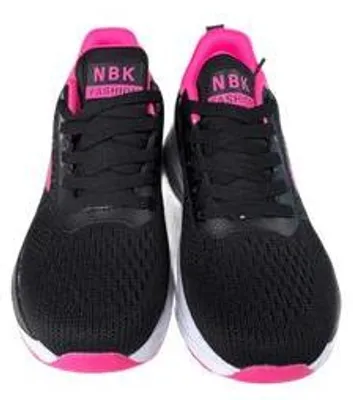 Produktbild von Damen Sneaker Sportschuhe NBK Laufschuhe leicht - Schwarz/Pink, Gr. 39