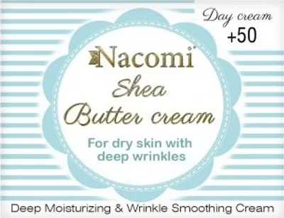 Produktbild von Nacomi Anti-Aging Tagescreme 50+ mit Sheabutter und Hyaluronsäure, 50 ml