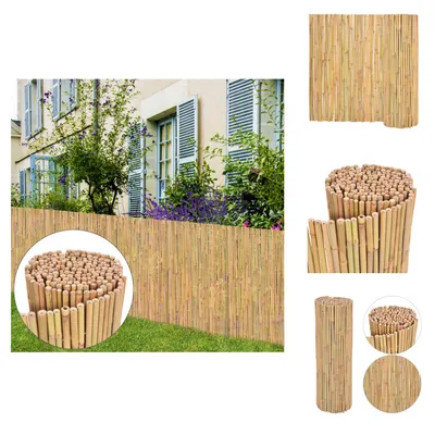 Zdjęcie produktu dla vidaXL Bambusowy płot ogrodowy 300 x 100 cm - Panele ogrodzeniowe